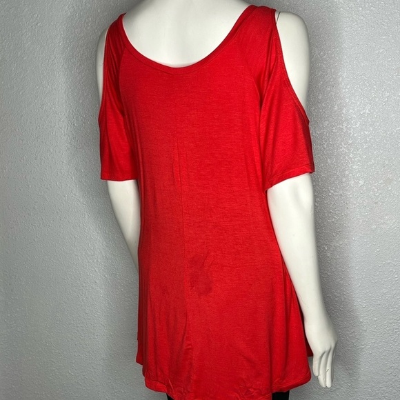 Gibson LATimer Cold Shoulder Top Sz Large - Picture 5 of 6